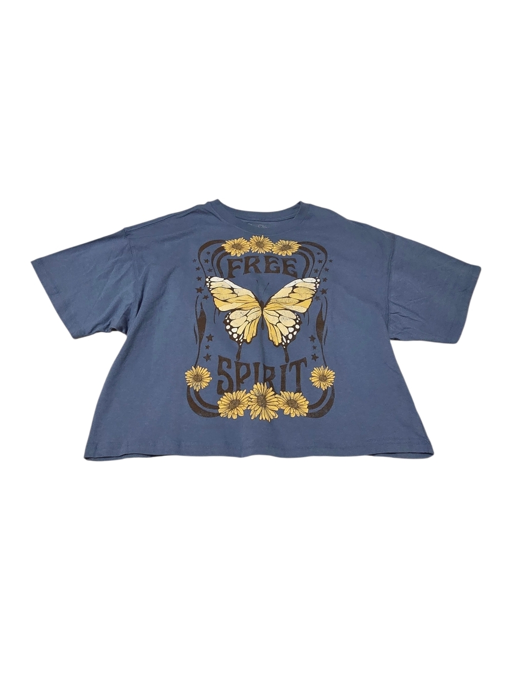 Rus Tee Free Spirit Butterfly Graphic Tee